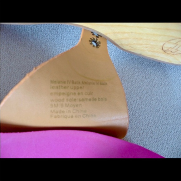 Flogg wooden slides size 9 - Picture 5 of 6